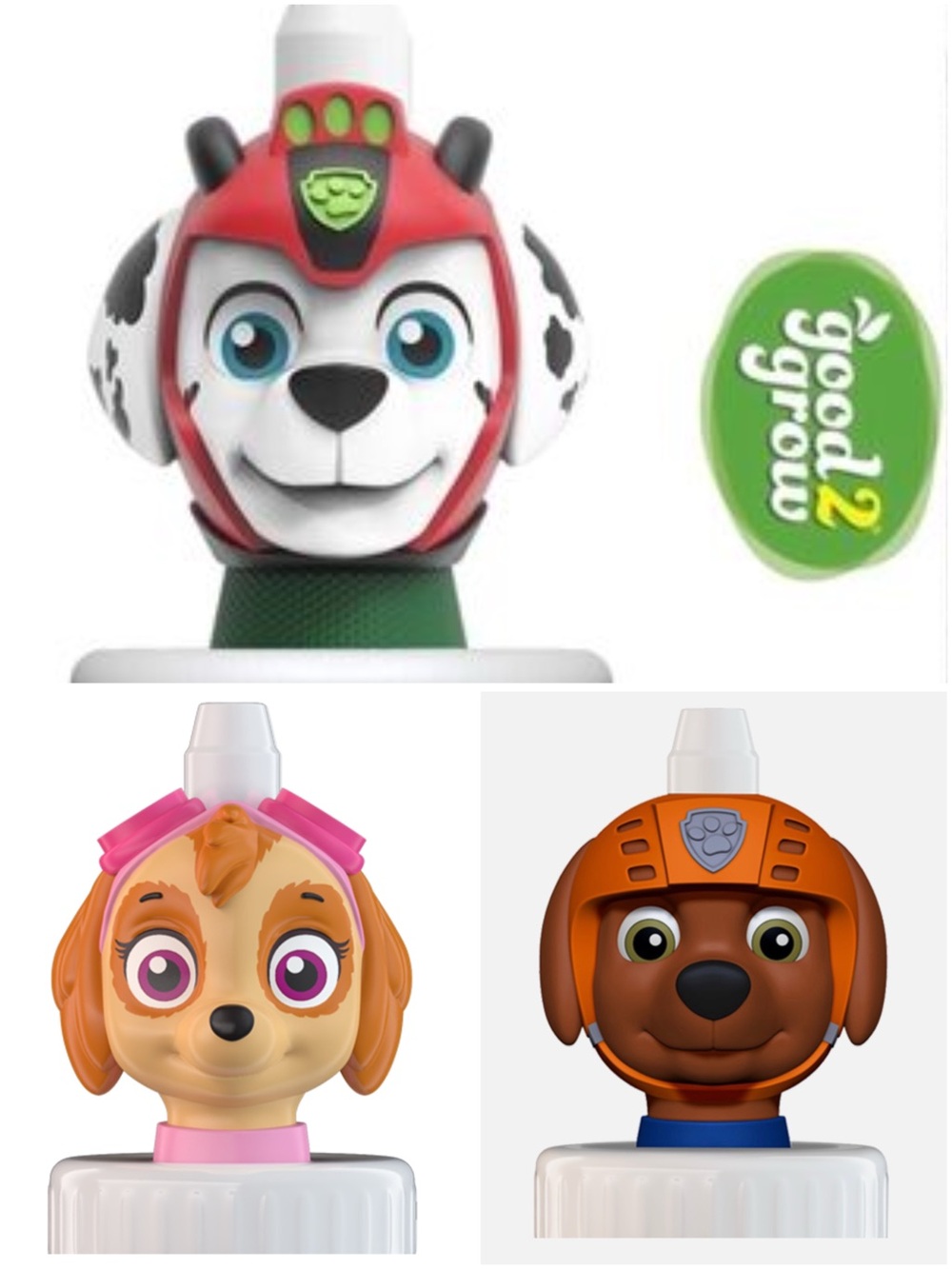 Good2Grow | Paw Patrol "Aqua Pups" Marshall, Sky & Zuma Sprouts Topper